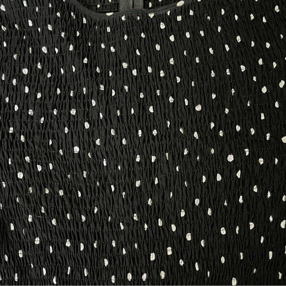 Zara smocked peplum top size S - Picture 5 of 5